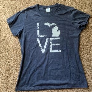 LOVE Michigan Tee